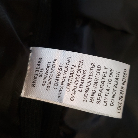 Fate | Rowen Wool Blend Quilted Vest | Black | Size S | Gently Used - Picture 15 of 16